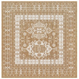 Liora Manne Carmel  Indoor/Outdoor Rug  Sand.. - 1 of 4