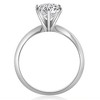 Pompeii3 2CT Platinum Oval Diamond 6-Prong Solitaire Engagement Ring Lab Created - 3 of 4
