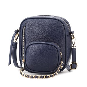 MKF Collection Winona Vegan Leather Convertible Women’s Crossbody and Shoulder Bag by Mia K - 1 of 4