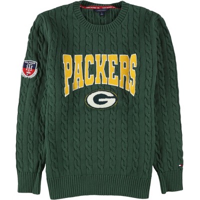 Tommy Hilfiger Mens Green Bay Packers Knit Sweater