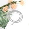 Unique Bargains Faux Pearl Handbag Strap Silver Tone 1 Pc - 4 of 4