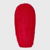 Adult Embroidered Faux Fur Christmas Slipper Socks with Grippers - Wondershop™ - 4 of 4