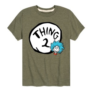 Boys' - Dr. Seuss - Thing Two Short Sleeve Graphic T-Shirt - 1 of 4
