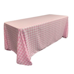 Slickblue Polyester Gingham Checkered Rectangular Tablecloth - 1 of 1