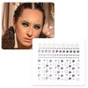 Unique Bargains Charming Face Rhinestone Stickers 1 Pc - 4 of 4