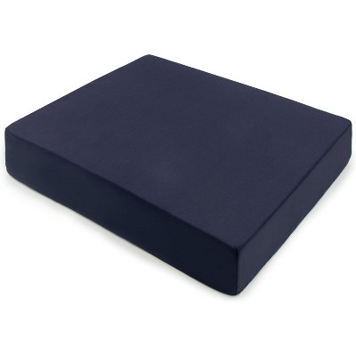 DMI - Polyfoam Wheelchair Cushion Navy 16”x18”x3”