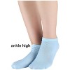 INSPIRE CHIC Women's Ankle Cuff Low Cut Elastic Socks - 3 of 4