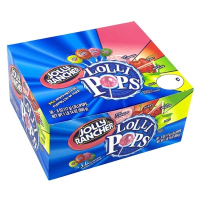 Jolly Rancher Lollipops in Assorted Flavors - 50ct/30oz