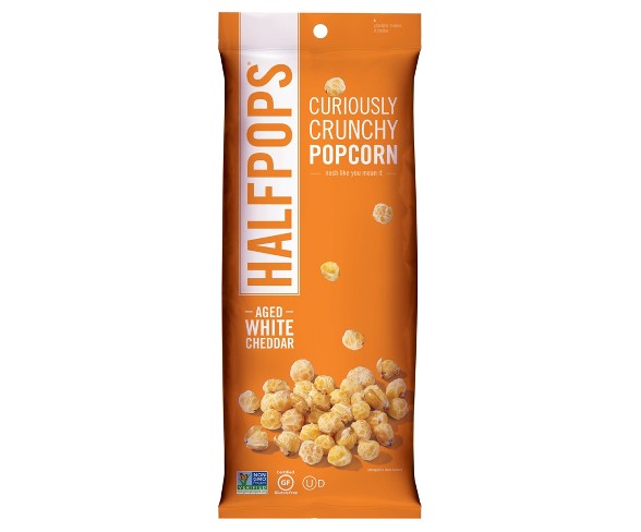 Halfpops Aged White Cheddar Popcorn - 4.5oz