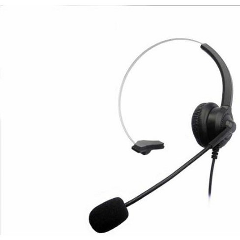 Target computer headset with sales microphone