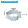 Unique Bargains Galvanized Steel Fluid Systems Fuel Petrol O Double Ear Hose Clamps 50 Pcs - 2 of 4