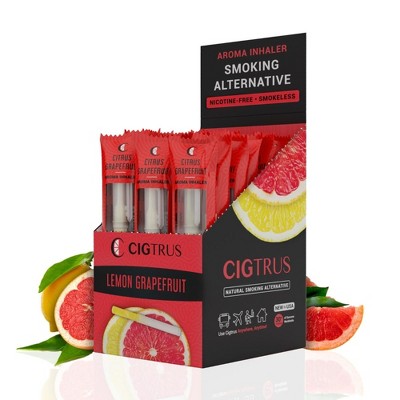 Cigtrus Oral Fixation Flavored Air Inhaler, Natural Habit Replacement, Stress Relief, 20 Pack