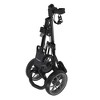 Caddymatic Golf Pro Lite 3 Wheel Golf Cart Black/Gray - 3 of 3