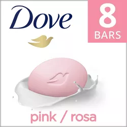 Dove Beauty Pink Deep Moisture Beauty Bar Soap - 8pk - 3.75oz each