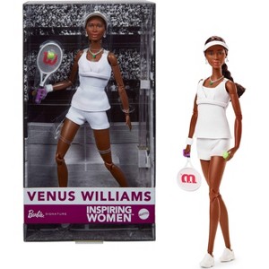 Barbie Inspiring Women Series, Venus Williams Fashion Doll with Signature Tennis Uniform - 1 of 4