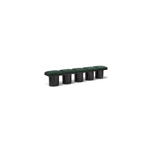 Meridian Furniture,Pavilion Boucle Fabric Bench - 1 of 4
