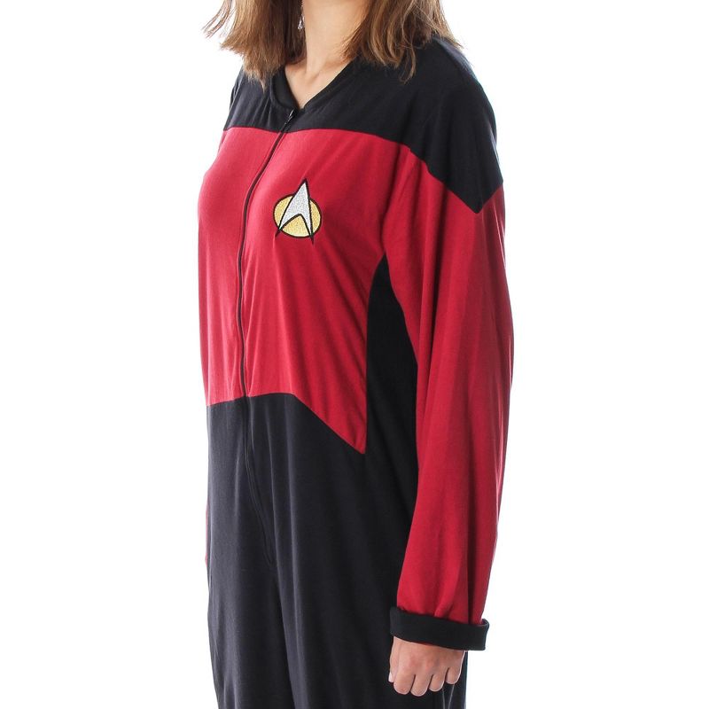 Star Trek Women's Next Generation Picard One Piece Costume Union Suit, 4 of 6