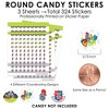 Big Dot of Happiness Calling All Knights and Dragons - Medieval Party or Birthday Party Small Round Candy Stickers - Party Favor Labels - 324 Count - 3 of 4
