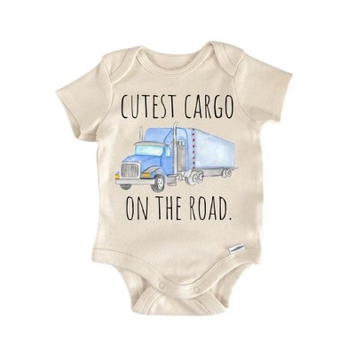 Trucking Trucker Truck - Baby Boy Girl Clothes Infant Onesie® Funny Cute Newborn GS1