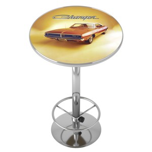 Dodge Bar Table with Footrest by Trademark Gameroom - 1 of 4