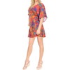 LA LEELA Women's Summer Mini Swimwear Vacation Bathing Suit Loose Beach Wear Swimsuit Cover Ups Medium-Large Multicolored, Abstract - 2 of 4