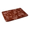 Gabriela Fuente Holiday Floral Memory Foam Bath Rug Red - Deny Designs - 2 of 4