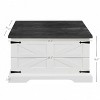 NicBex Square Wood Coffee Table Center Dining Table with Hinged Lift Top & Hidden Compartment for Living Room - 3 of 4