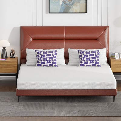 BestMassage 6 Inch Mattress Gel Memory Foam Mattress Medium Firmness Mattresses for Cool Sleep & Pressure Relief CertiPUR-US Certified