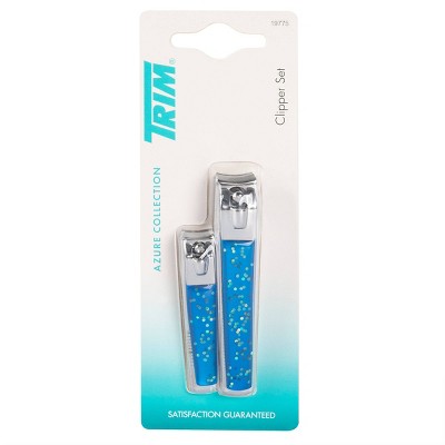 Trim Azure Sparkle Duo Nail Clippers