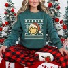 S.W.Smiley Ugly Christmas Sweater Distressed - Women's Garment Dyed Graphic Sweatshirt - 3 of 4