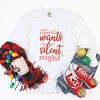 Simply Sage Market Mom Wants A Silent Night Garment Dyed Long Sleeve - 3 of 4