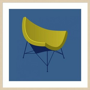Amanti Art Mid Century Chair I by PI Gallerie Wood Framed Wall Art Print - 1 of 4