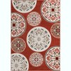 Unique Loom    Outdoor Modern Circles Area Rug - 2 of 4