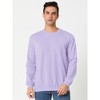 Lars Amadeus Men's Regular Fit Long Sleeve Round Neck Pullover Sweatshirt - 2 of 4