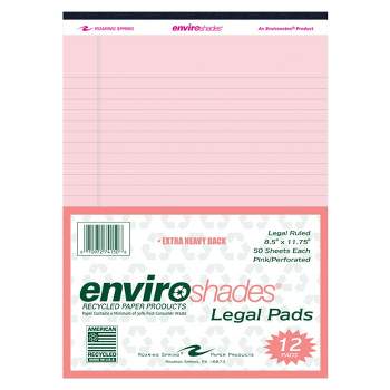 Legal Pads, Notepad Binding, 50 sheets. 8-1/2 x 11