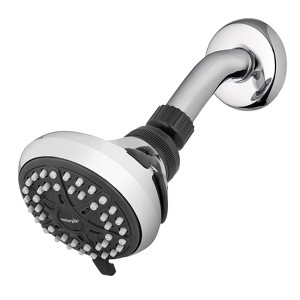 Waterpik EcoFlow Chrome 4 settings Showerhead 1.6 gpm - 1 of 1