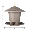 Tierra Garden Deluxe Round Bird Feeder – Sustainable Frost-Resistant Design, 8.6” Dia x 7.5” H - 2 of 4