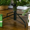 Soscooter 7.5ft Artificial Christmas Tree Holiday D¨¦cor with 1288 Branches, Auto Open, Steel Base, Wide Shape, Easy-to-Shape Branches - 2 of 4