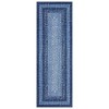 Area Rug Braided Printed Rugs for Living Room Bedroom Farmhouse Bordered Rug - 2 of 4