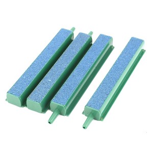 Unique Bargains Plastic Aquarium Blue Bubble Air Stone 4" Length 4 Pcs - 1 of 3