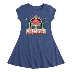 Girls' - Dr. Seuss -  Fit & Flair Cap Sleeve Dress - 1 of 3