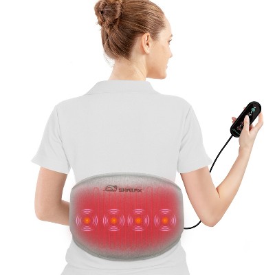 SNAILAX Vibration Massage Belt for Back Pain Relief with Heat