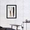 13" x 19" Just a Trim Bath and Laundry Framed Wall Art White - Hatcher and Ethan: Modern Digital Art, Vertical Orientation - 4 of 4