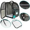 PetAmi Premium Dog Backpack Carrier Small Large Cat Puppies, Ventilated Pet Hiking Travel Bag, Airline Approved Safety Camping Biking - 3 of 4