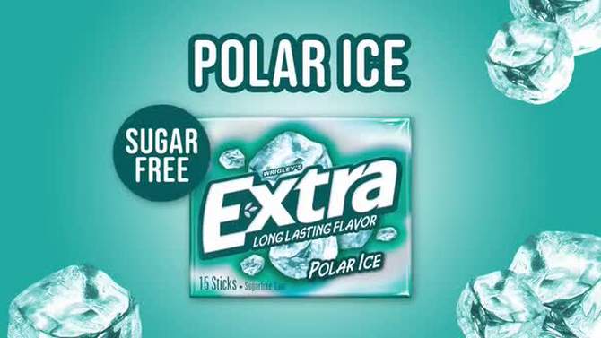 Extra Polar Ice Sugarfree Gum - 15ct, 2 of 9, play video