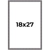 PosterPalooza | Textured Grey Picture Frame - UV Acrylic, Foam Board Backing, Hanging Hardware - 2 of 4