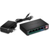 TRENDnet 5-Port Gigabit PoE+ Switch - TPE-TG51G, Network Switches - 4 of 4