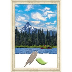 Amanti Art Country White Wash Wood Picture Frame - 1 of 4