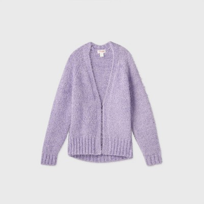 purple cardigan target