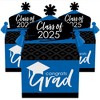 Big Dot of Happiness Blue Grad - Best is Yet to Come - Treat Box Party Favors - 2025 Royal Blue Graduation Party Goodie Gable Boxes - Set of 12 - 2 of 4